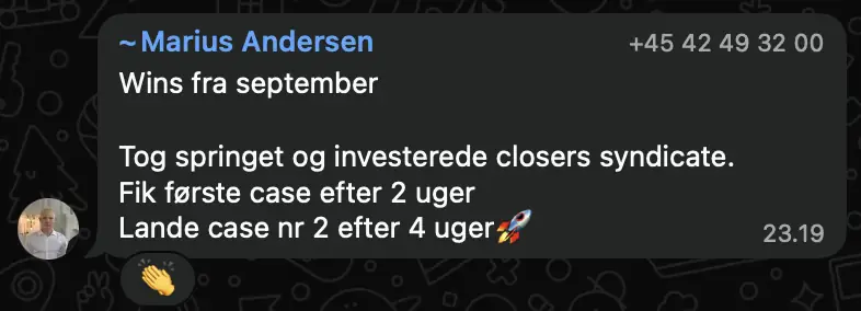 Win fra Marius