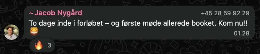 Win fra Jacob